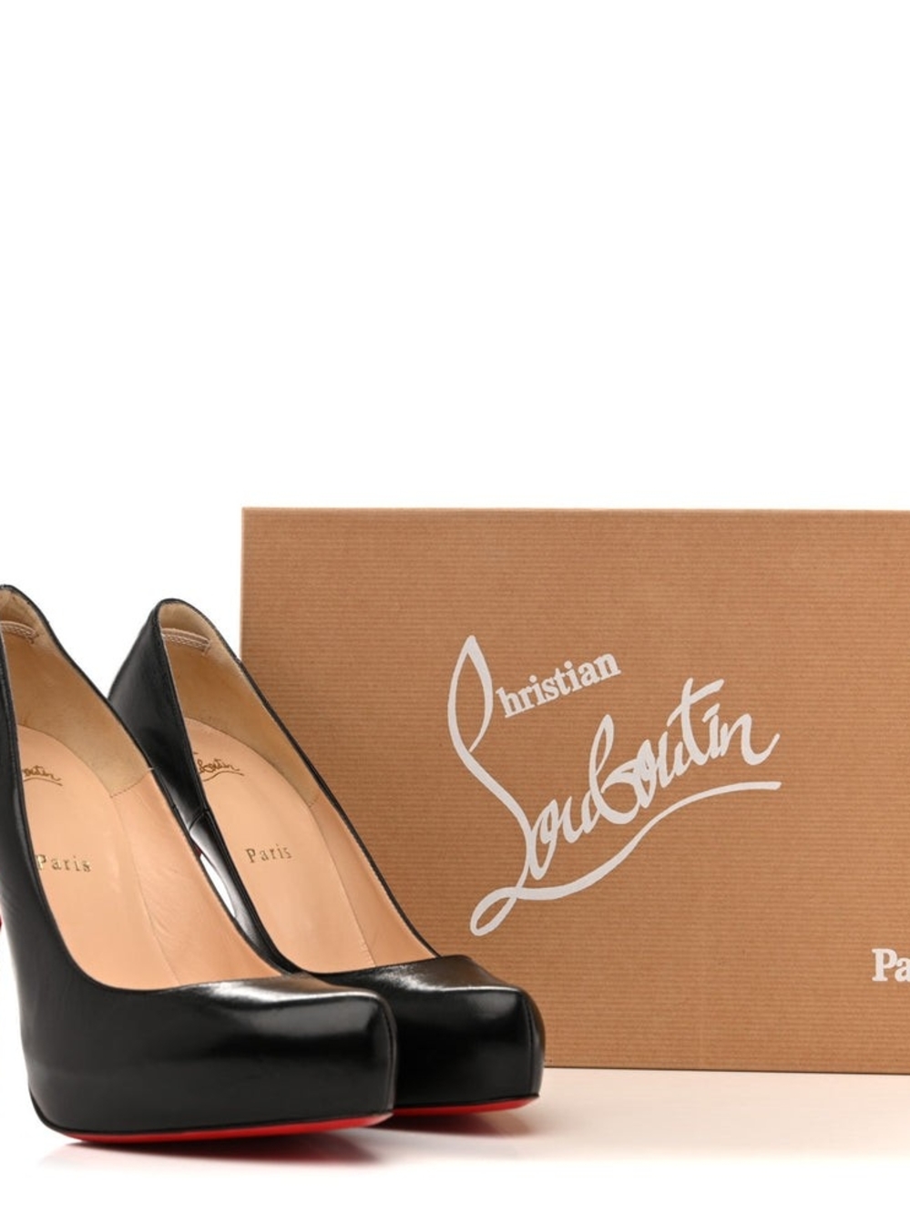 Christian Louboutin Rolando 120mm Hidden Platform Pumps in Kid Leather